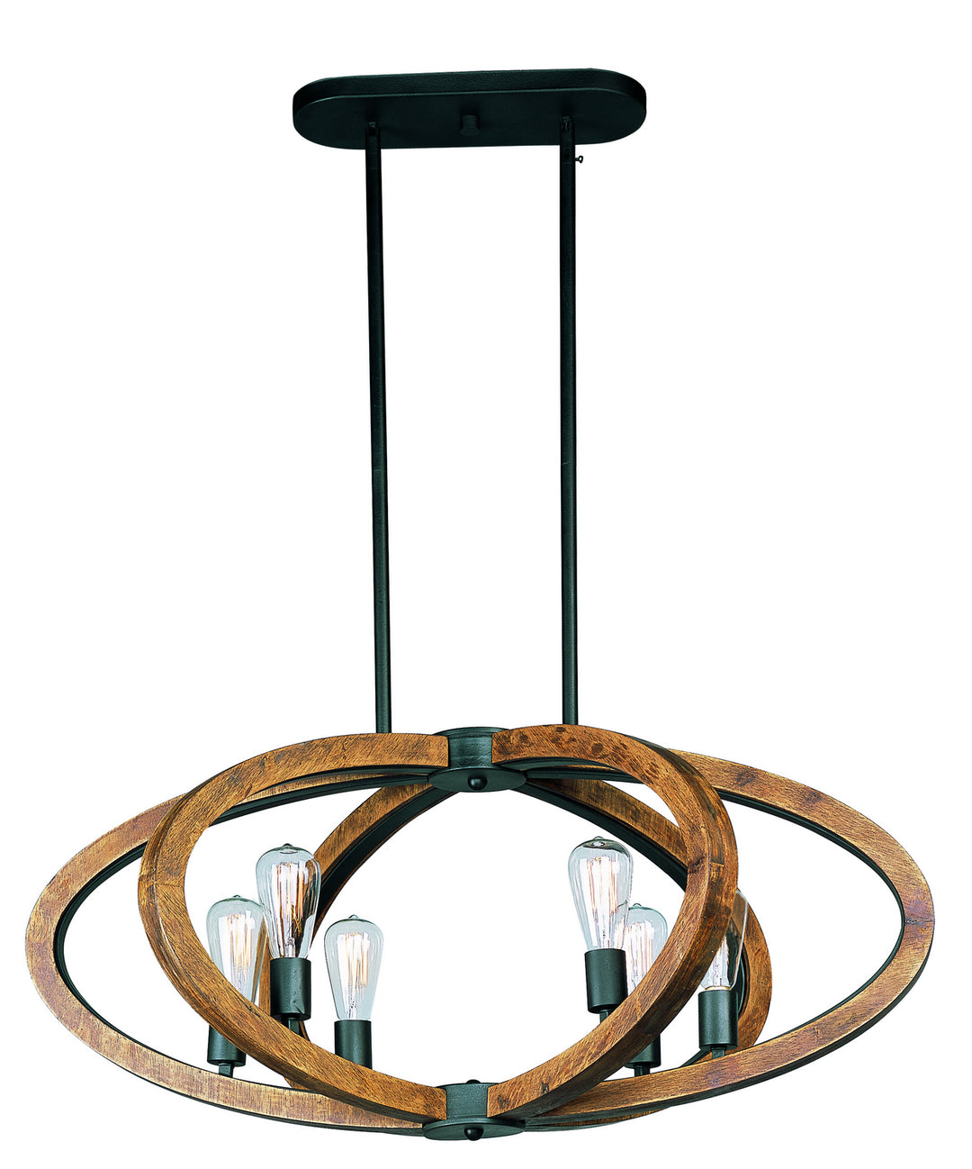 Maxim Bodega Bay 20915APAR/BUI Pendant Light - Anthracite