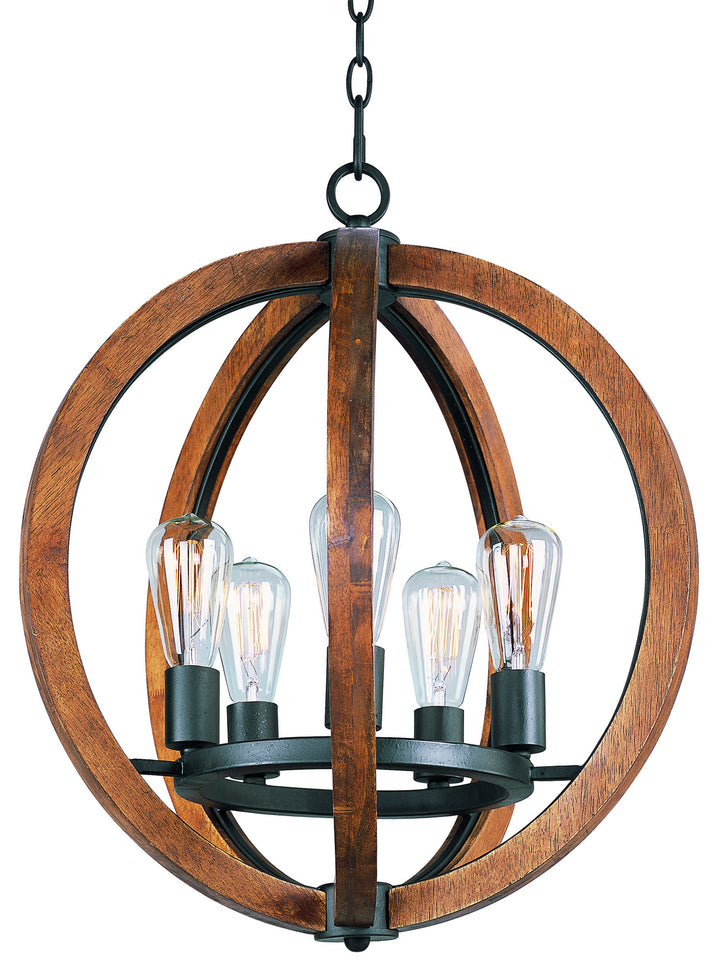 Maxim Bodega Bay 20917APAR/BUI Pendant Light - Anthracite