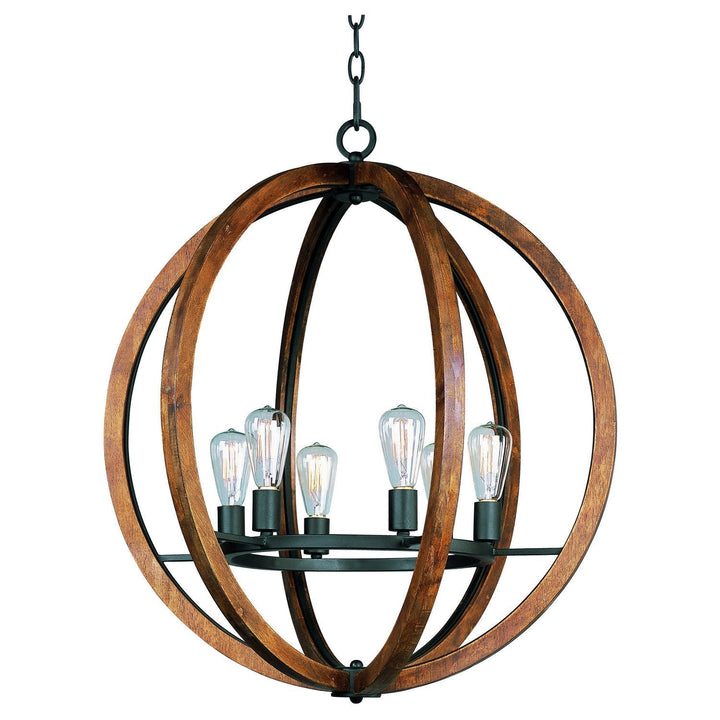 Maxim Bodega Bay 20918APAR/BUI Pendant Light - Anthracite