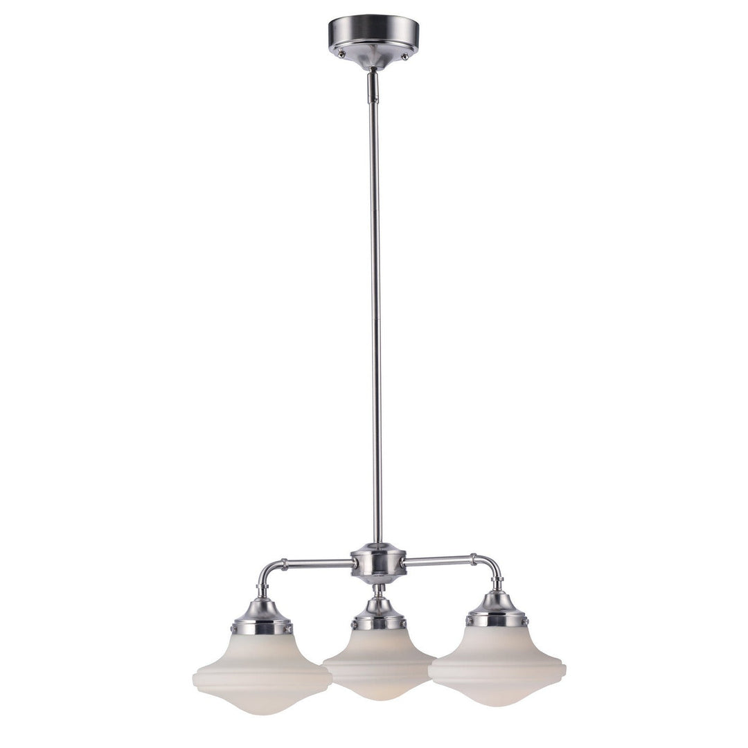 Maxim New School 30243SWSN Chandelier Light - Satin Nickel