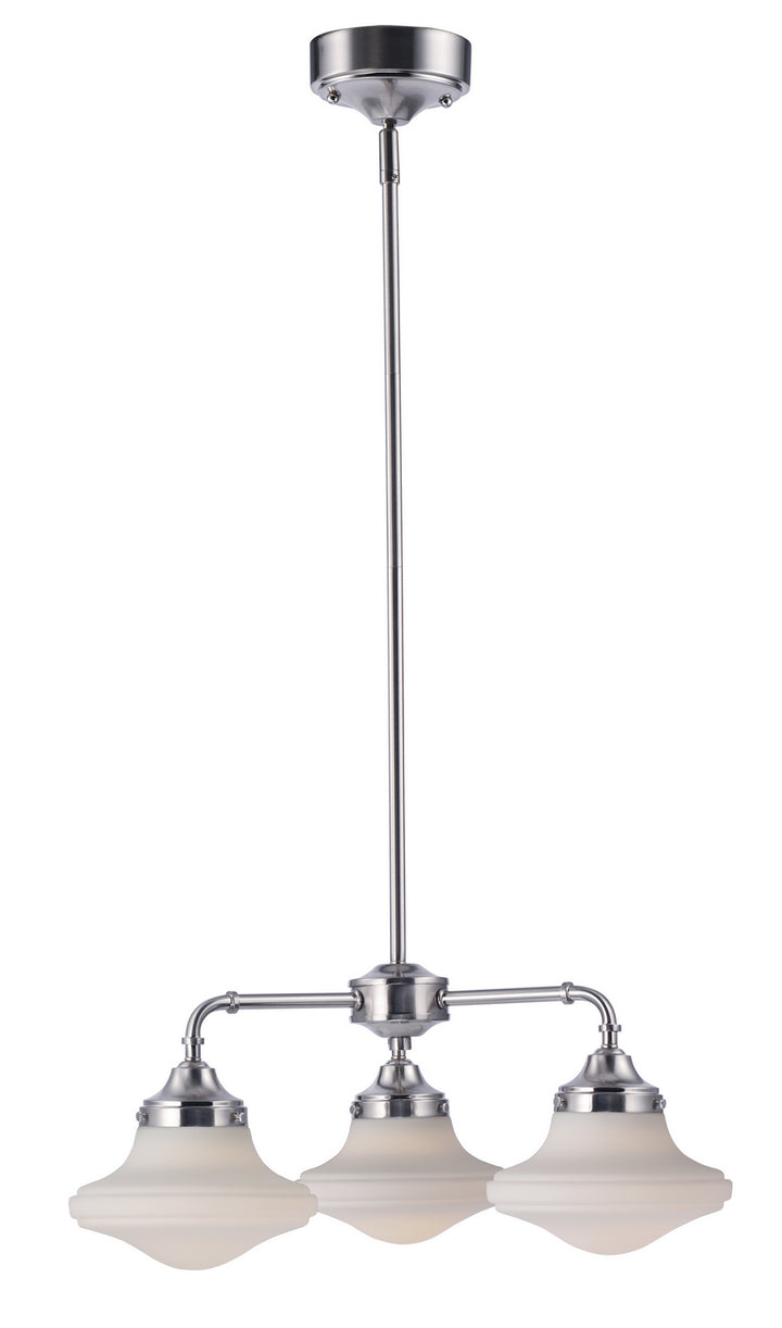 Maxim New School 30243SWSN Chandelier Light - Satin Nickel