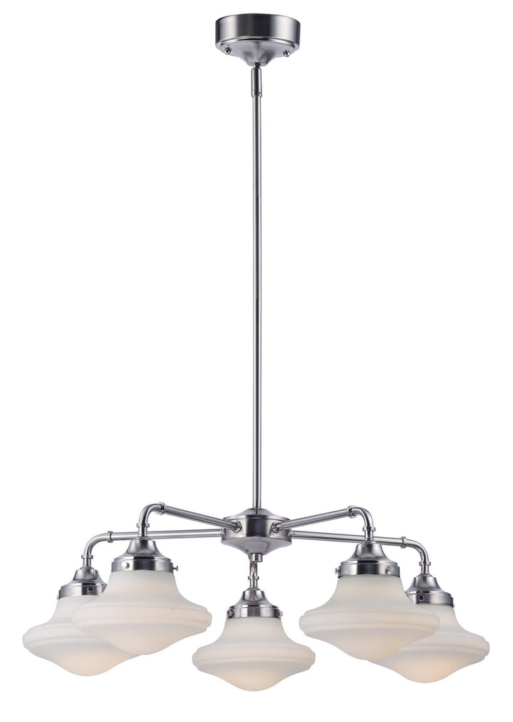 Maxim New School 30245SWSN Chandelier Light - Satin Nickel