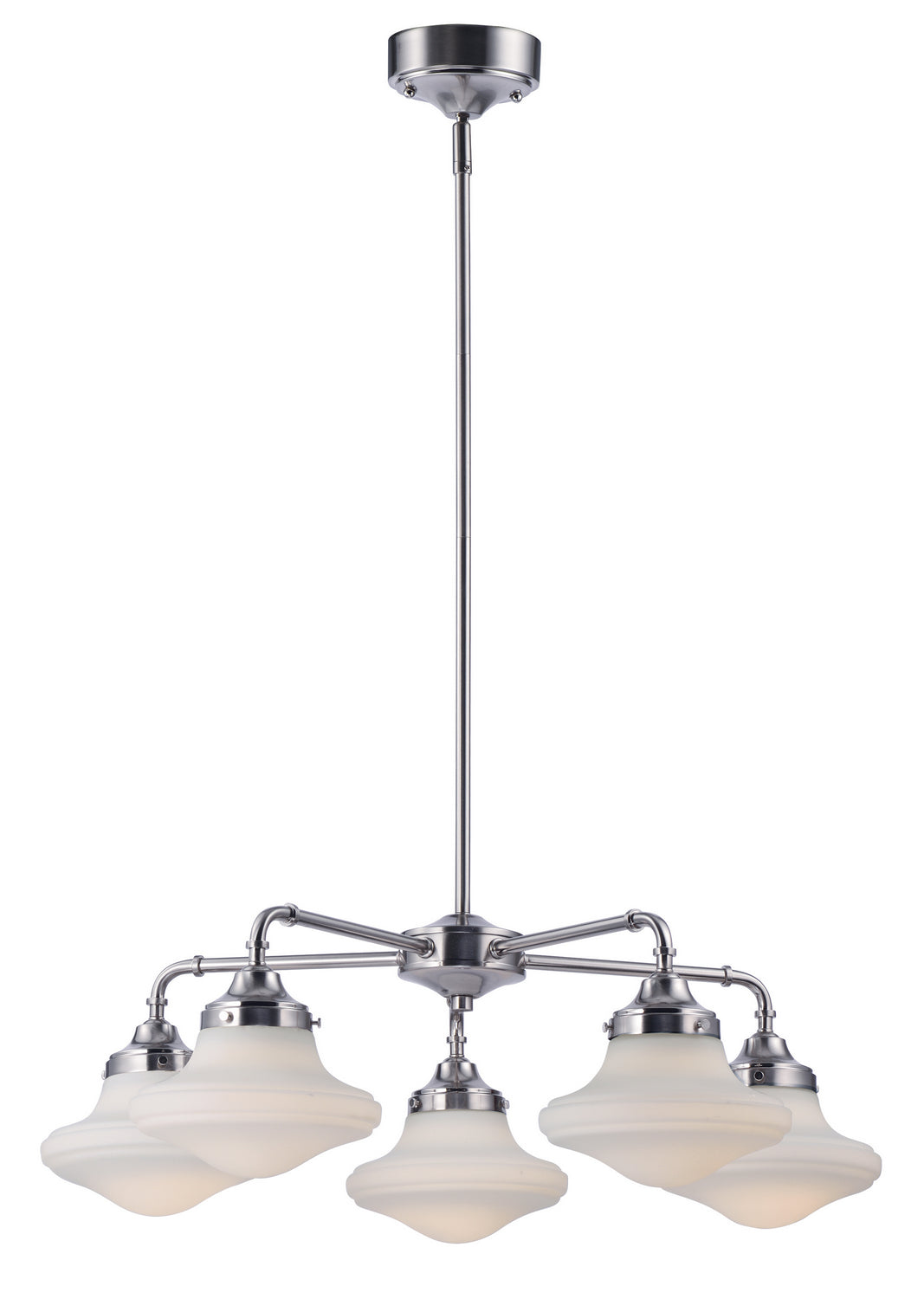 Maxim New School 30245SWSN Chandelier Light - Satin Nickel