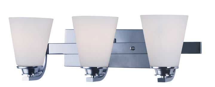 Maxim Conical 9013SWPC Bath Vanity Light 19 in. wide - Polished Chrome