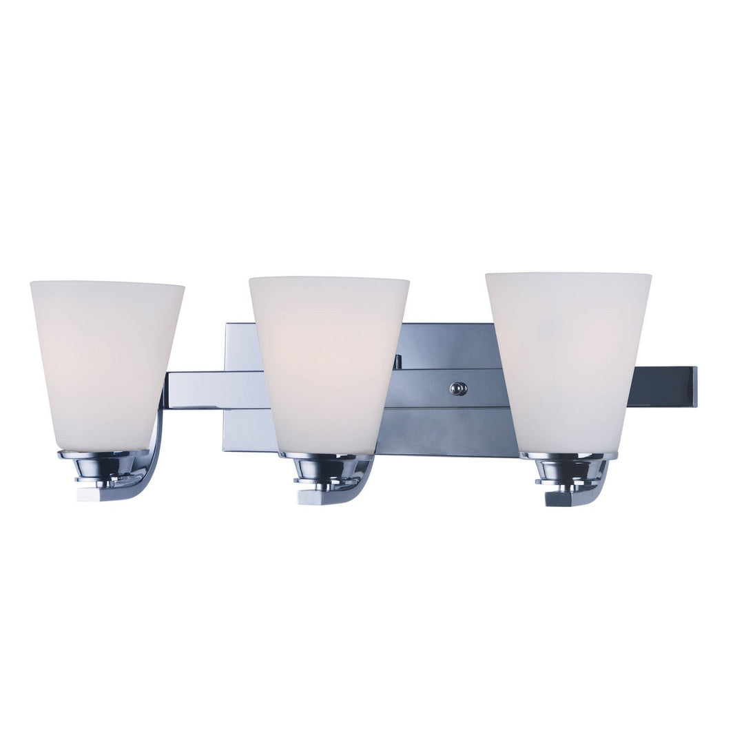 Maxim Conical 9013SWPC Bath Vanity Light 19 in. wide - Polished Chrome