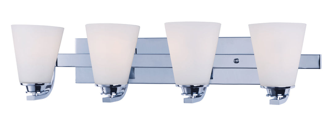Maxim Conical 9014SWPC Bath Vanity Light 27 in. wide - Polished Chrome