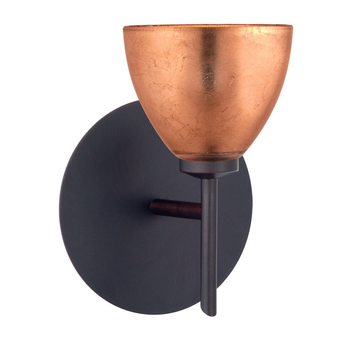 Besa Divi 1SW-1758CF-BR Wall Sconce Light - Bronze