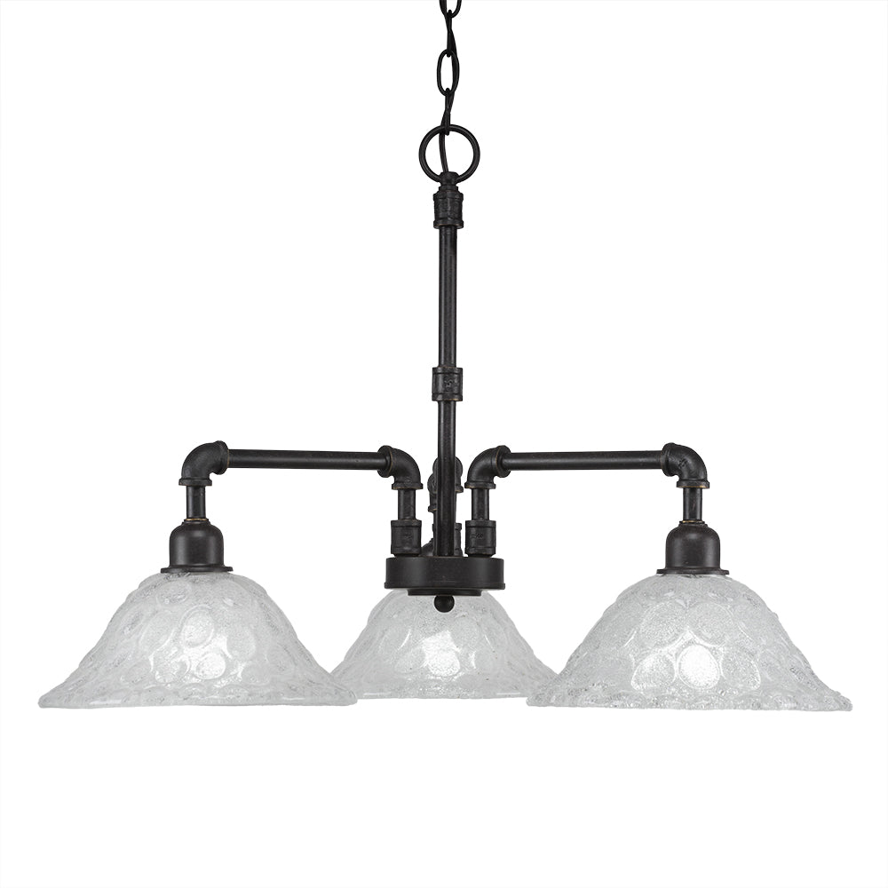 Toltec Vintage 283-dg-431 Chandelier Light - Dark Granite