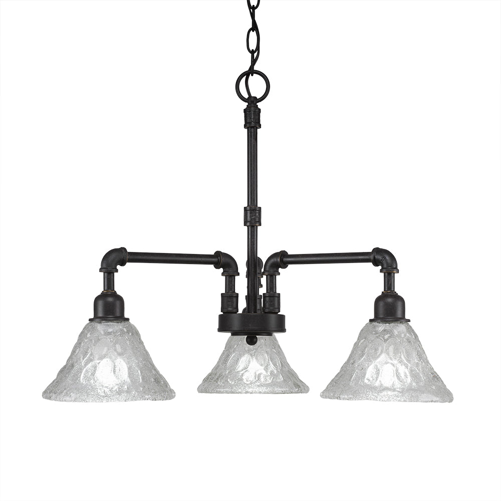 Toltec Vintage 283-dg-451 Chandelier Light - Dark Granite