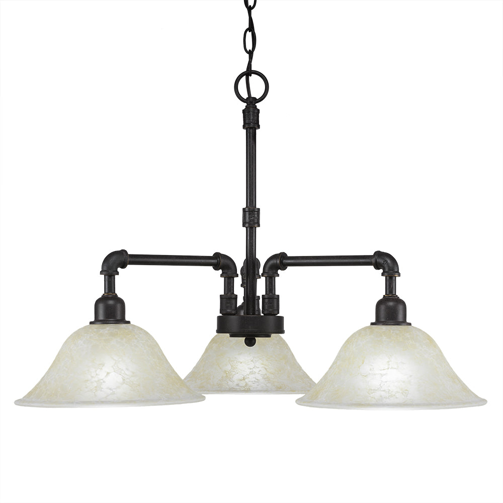 Toltec Vintage 283-dg-513 Chandelier Light - Dark Granite