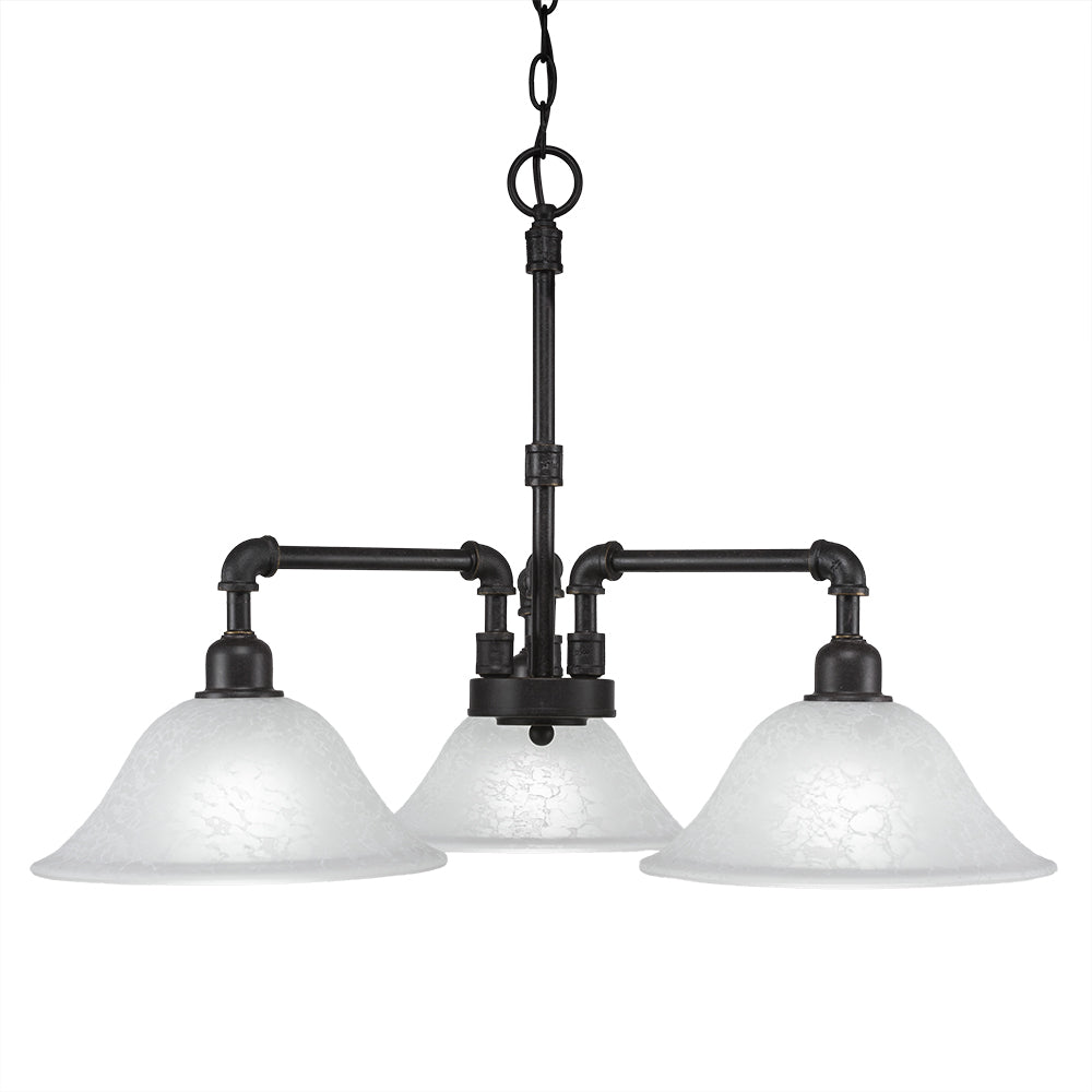 Toltec Vintage 283-dg-515 Chandelier Light - Dark Granite