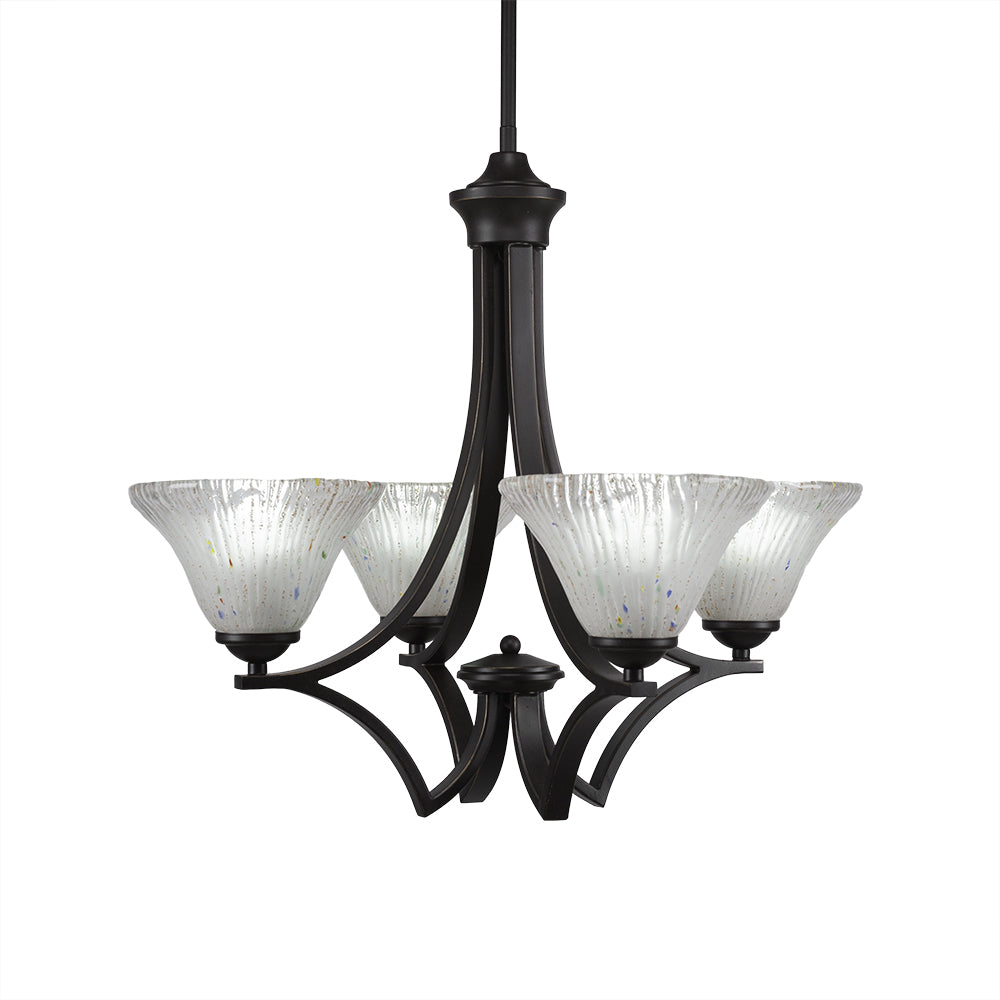 Toltec Zilo 564-dg-751 Chandelier Light - Dark Granite