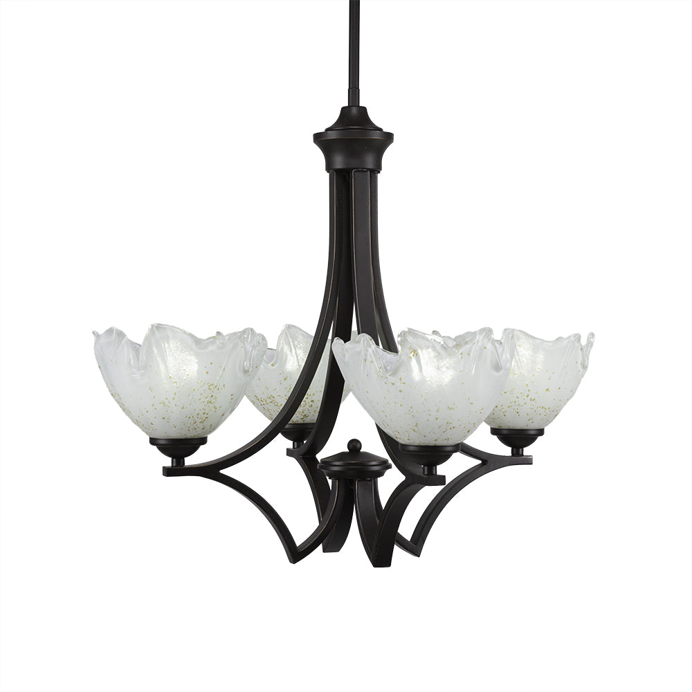 Toltec Zilo 564-dg-755 Chandelier Light - Dark Granite
