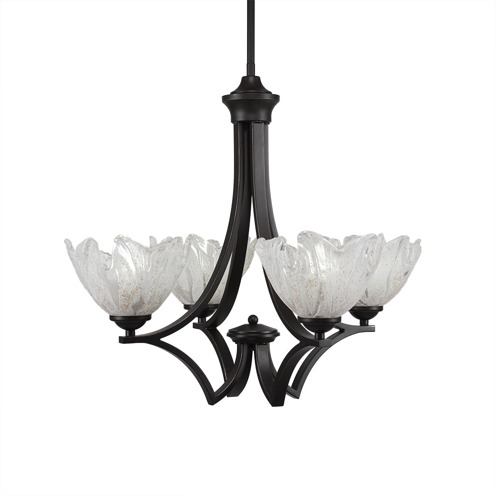 Toltec Zilo 564-dg-759 Chandelier Light - Dark Granite