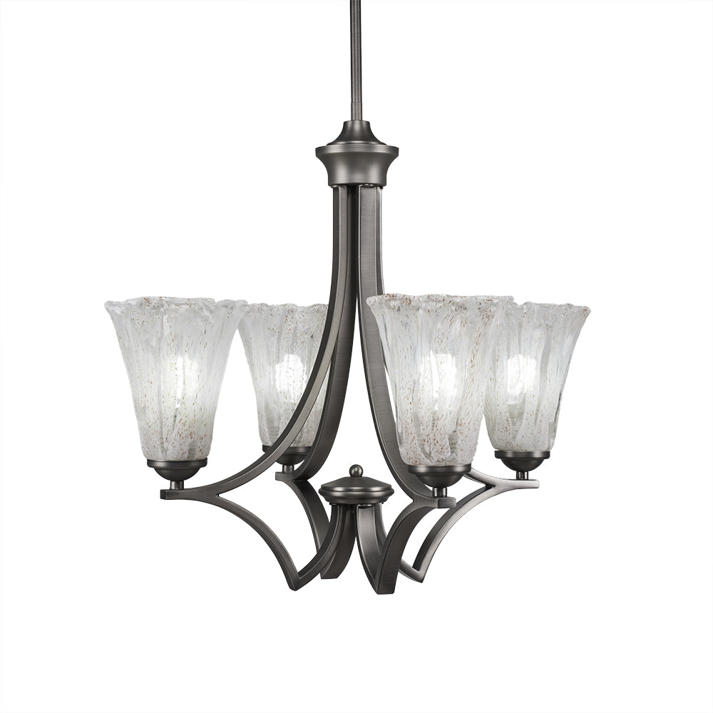 Toltec Zilo 564-gp-729 Chandelier Light - Graphite