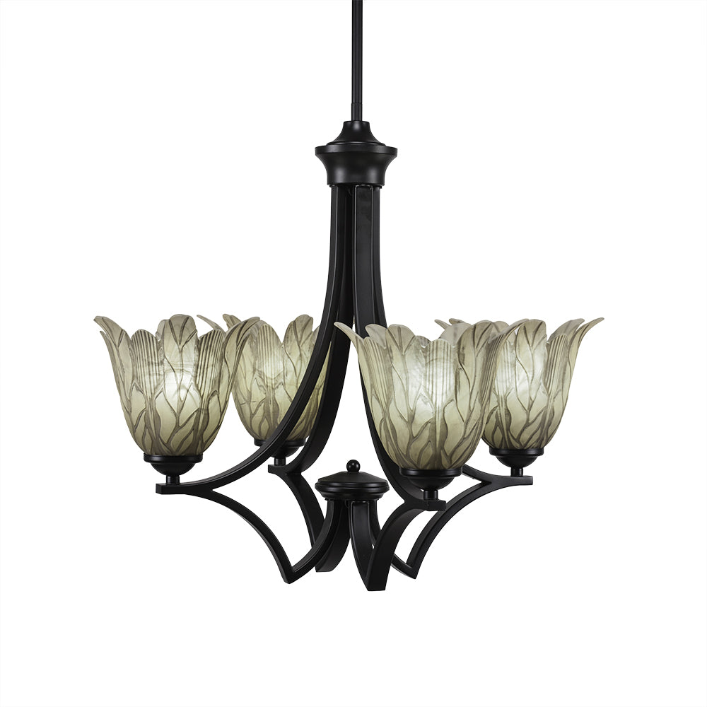Toltec Zilo 564-mb-1025 Chandelier Light - Matte Black