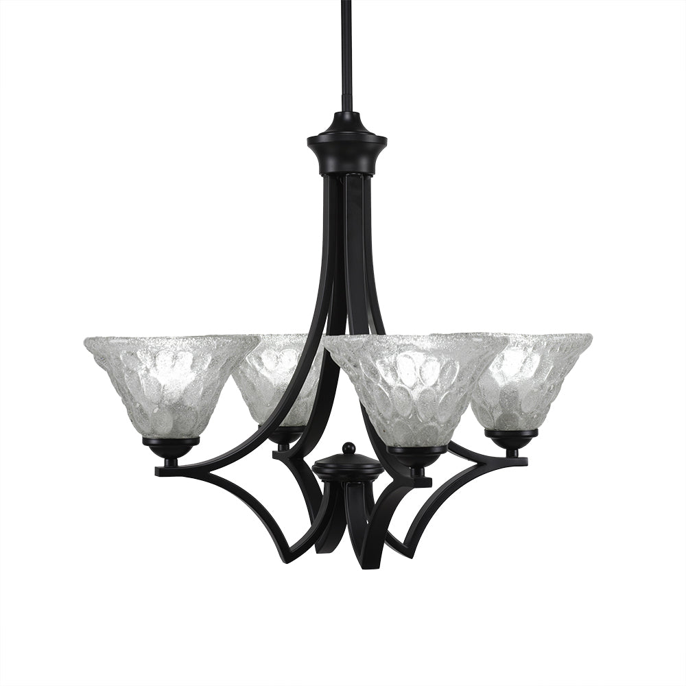 Toltec Zilo 564-mb-451 Chandelier Light - Matte Black