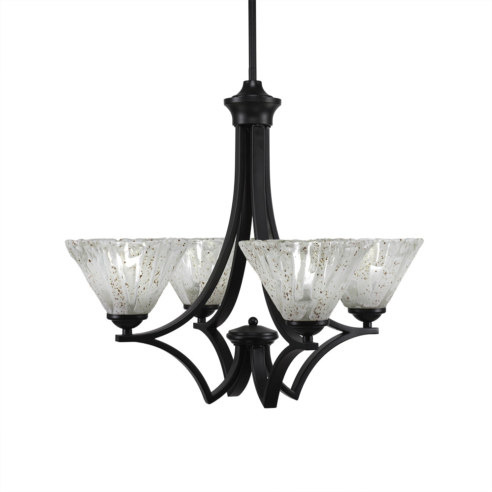 Toltec Zilo 564-mb-7195 Chandelier Light - Matte Black