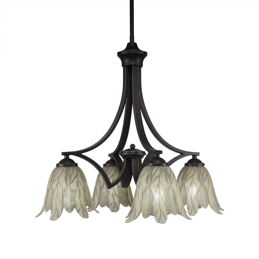 Toltec Zilo 568-dg-1025 Chandelier Light - Dark Granite