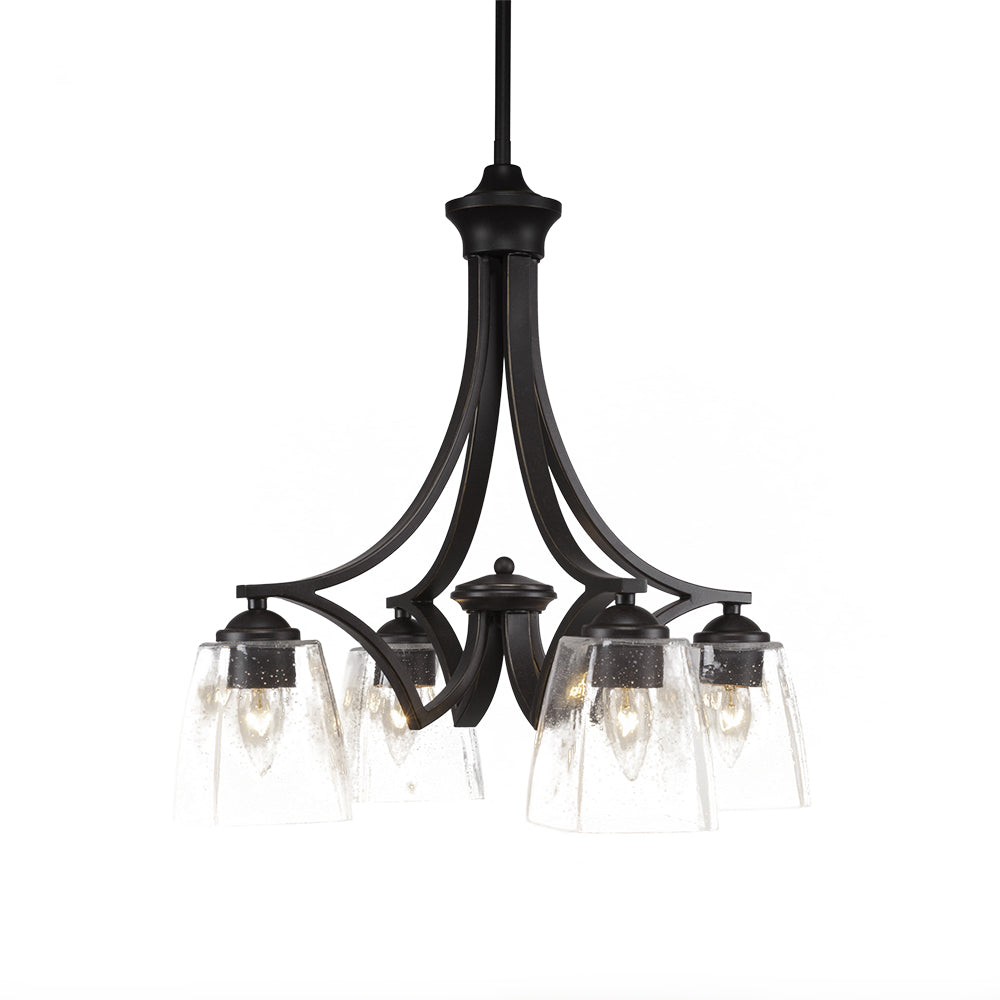 Toltec Zilo 568-dg-461 Chandelier Light - Dark Granite