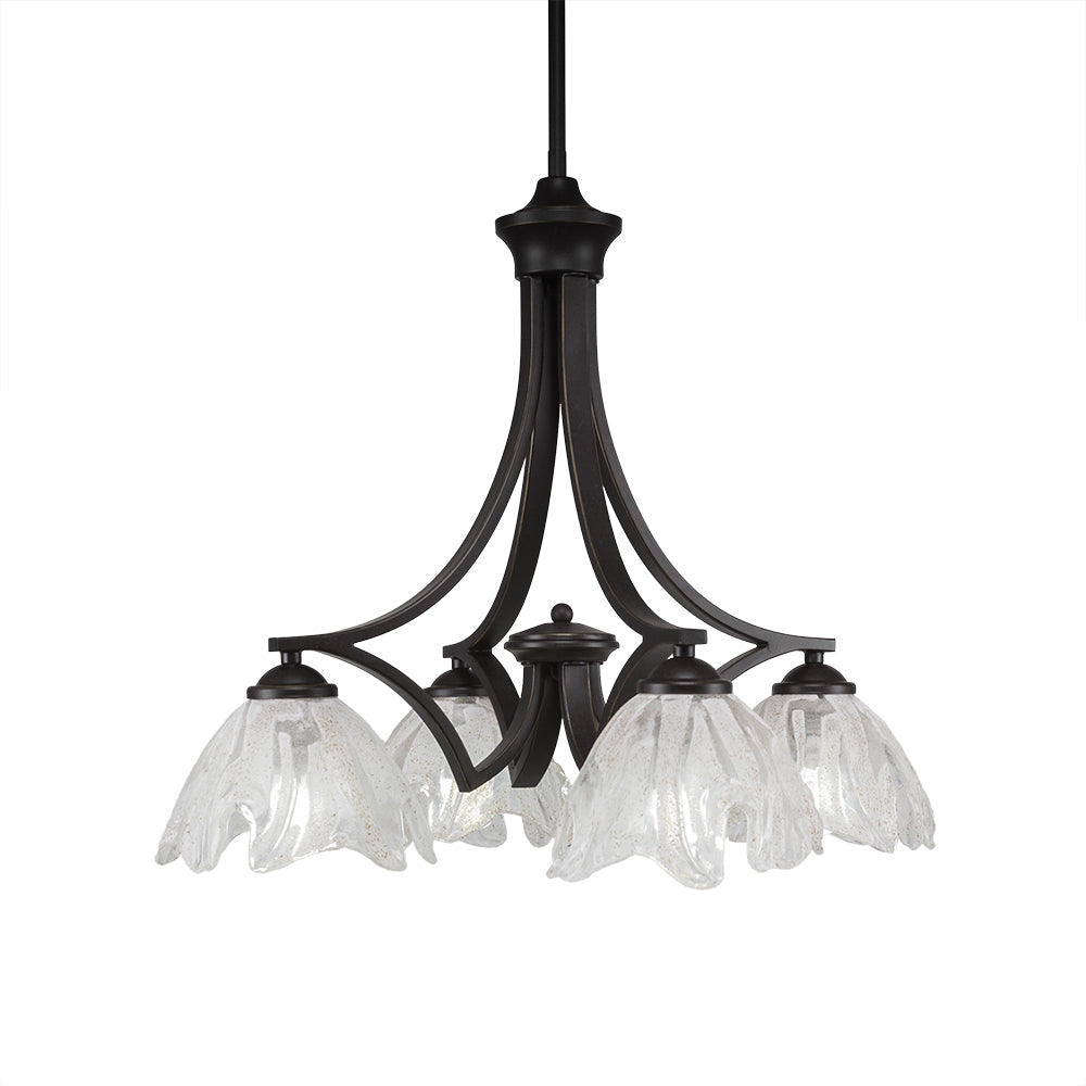 Toltec Zilo 568-dg-759 Chandelier Light - Dark Granite