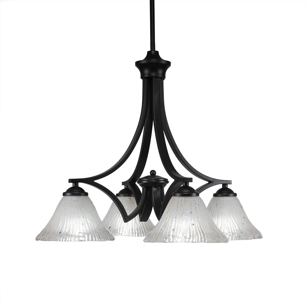Toltec Zilo 568-mb-751 Chandelier Light - Matte Black