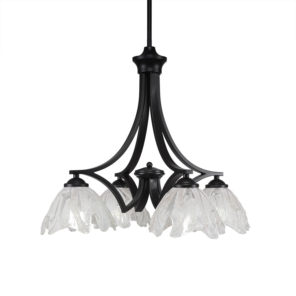 Toltec Zilo 568-mb-759 Chandelier Light - Matte Black