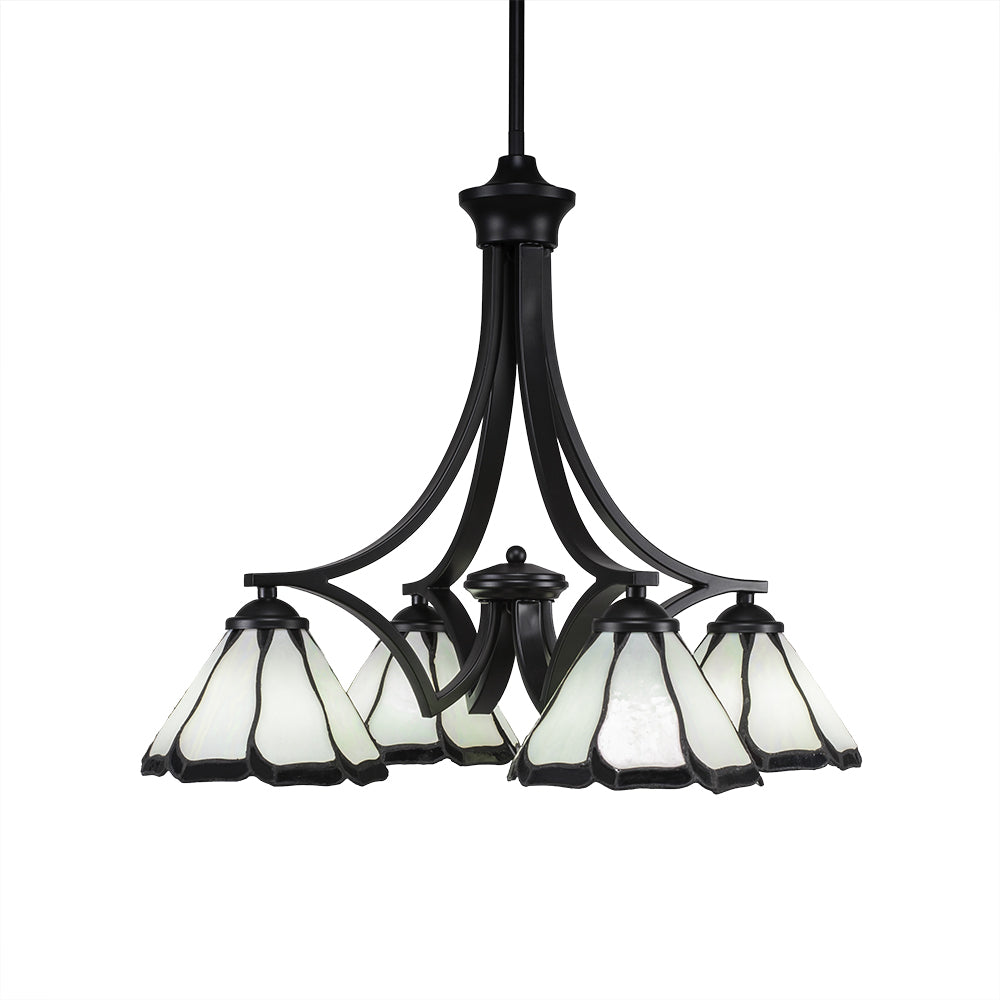 Toltec Zilo 568-mb-9125 Chandelier Light - Matte Black