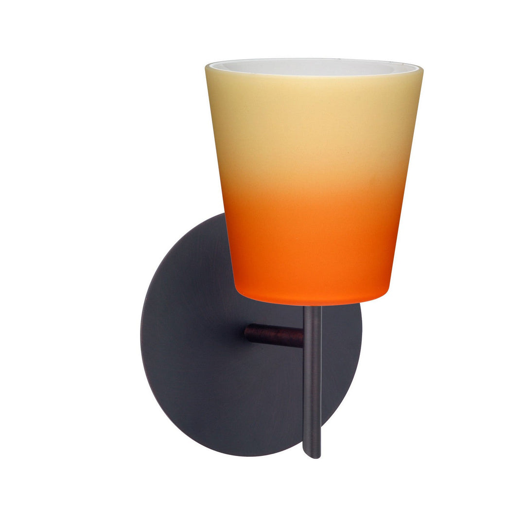 Besa Canto 1SW-5131OP-BR Wall Sconce Light - Bronze