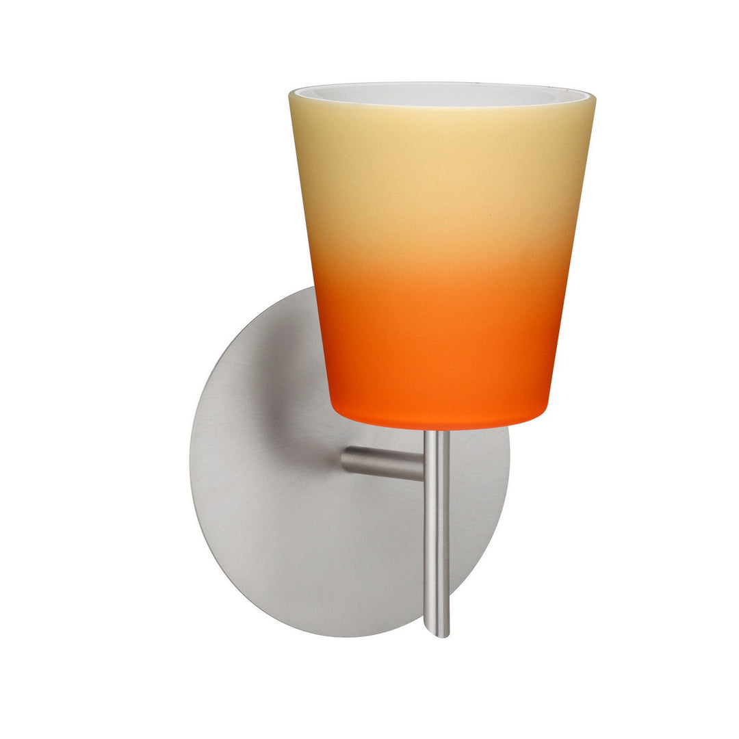 Besa Canto 1SW-5131OP-SN Wall Sconce Light - Satin Nickel