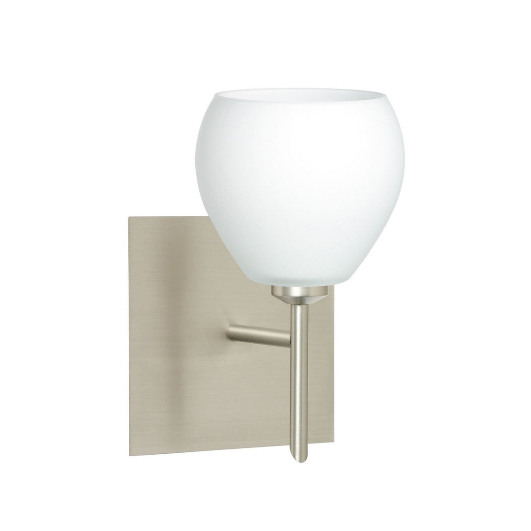 Besa Tay Tay 1SW-560507-SN-SQ Wall Sconce Light - Satin Nickel