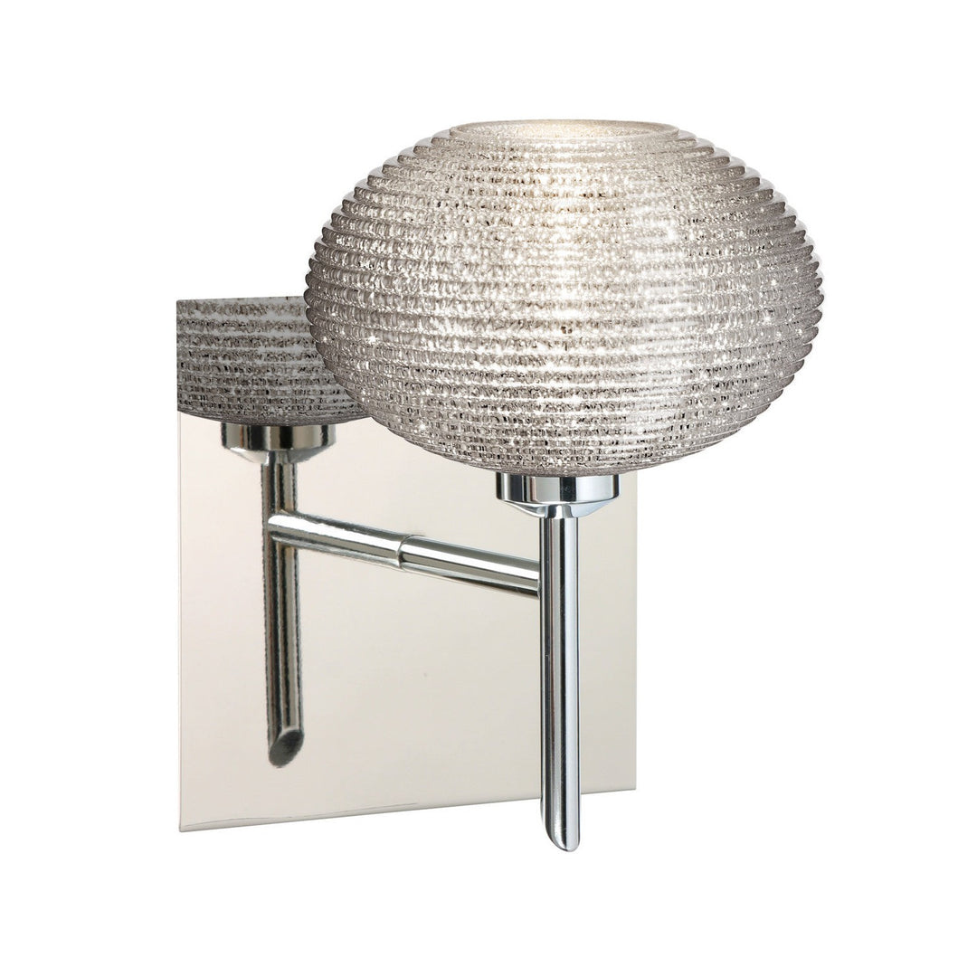 Besa Lasso 1SW-5612GL-CR-SQ Wall Sconce Light - Chrome