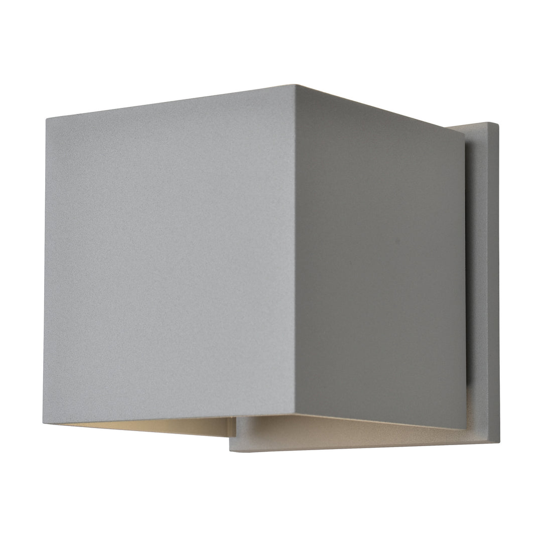 Access Lighting 20399LEDMG-SAT Modern Square Outdoor Satin