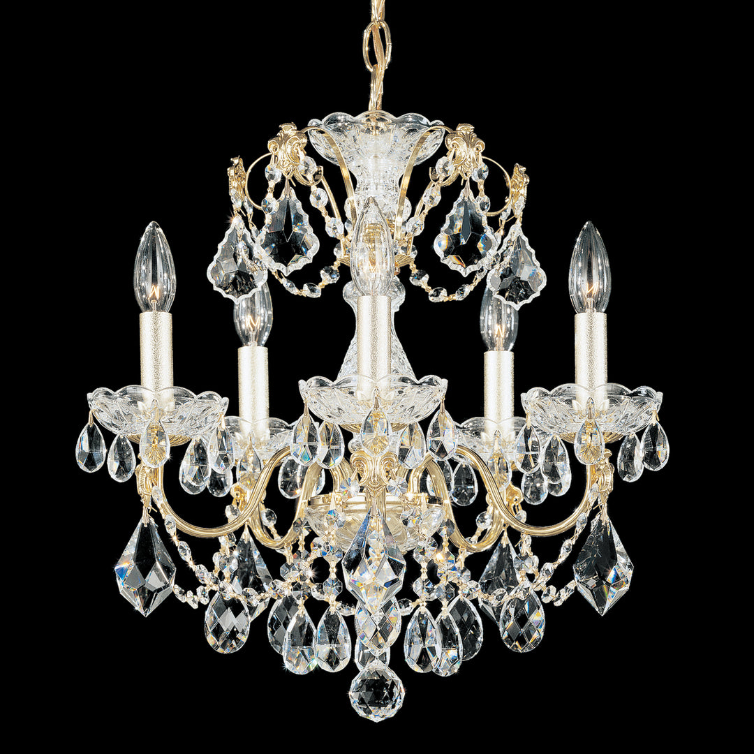 Schonbek Century 1704-40 Chandelier Light - Silver