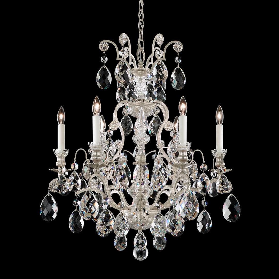 Schonbek Renaissance 3770-48 Chandelier Light - Antique Silver