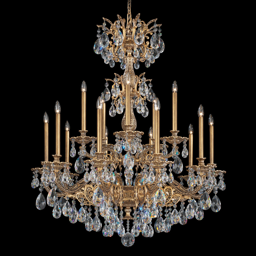Schonbek Milano 5686-83S Chandelier Light - Florentine Bronze