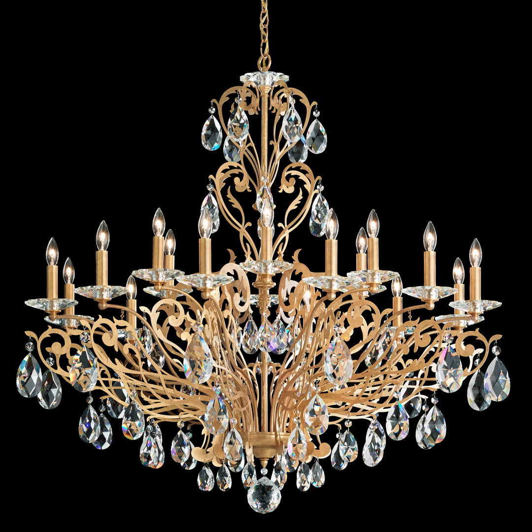 Schonbek Lighting FE7018N-26A  Filigrae Chandelier French Gold