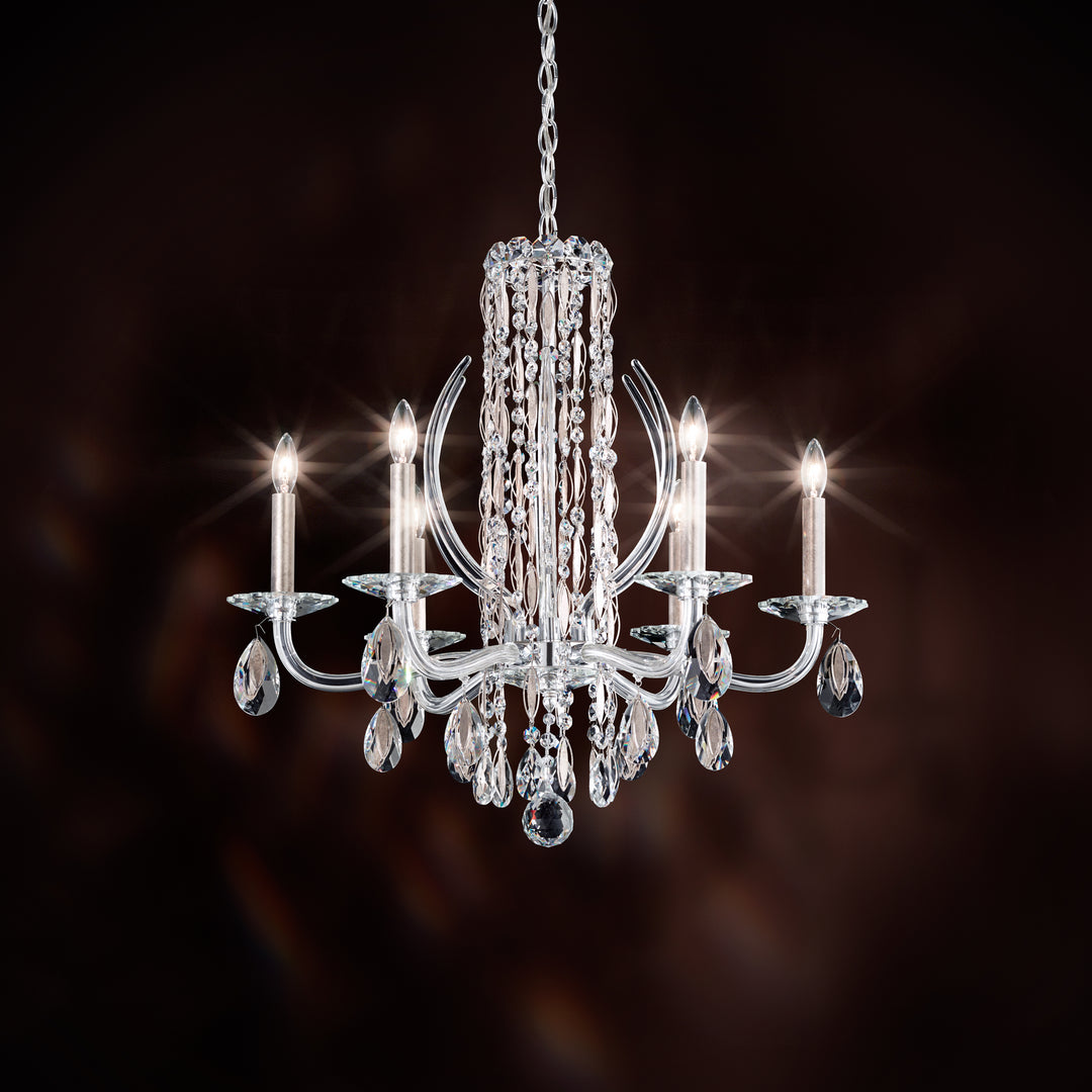 Schonbek Siena RS8306N-48H Chandelier Light - Antique Silver