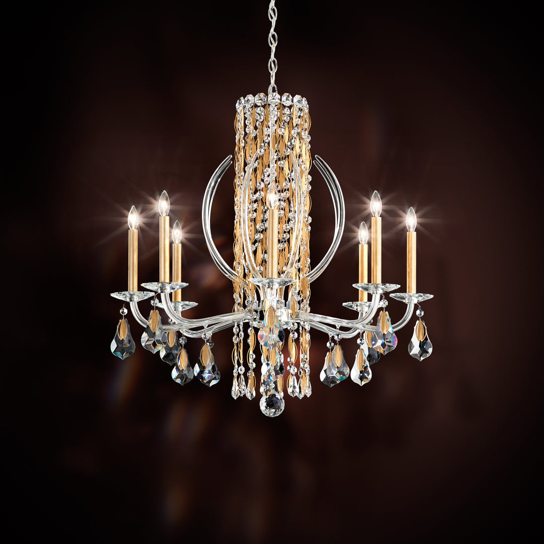 Schonbek Siena RS8308N-22S Chandelier Light - Heirloom Gold