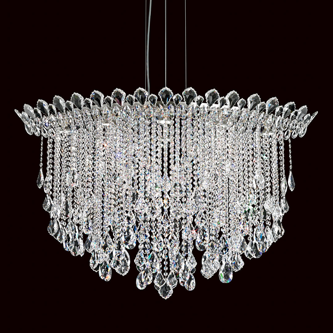 Schonbek Trilliane Strands TR4812N-401H Pendant Light - Stainless Steel