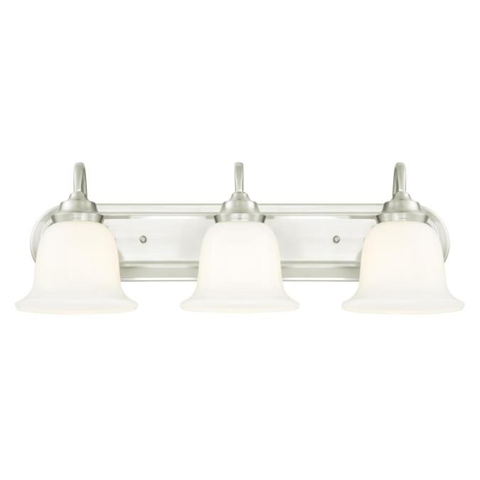 Westinghouse Harwell 6301500 Bath Vanity Light 9 in. wide - Brushed Nickel