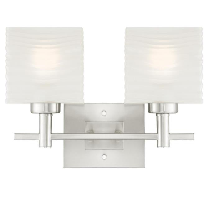 Westinghouse Alexander 6303900 Bath Vanity Light 7 in. wide - Brushed Nickel