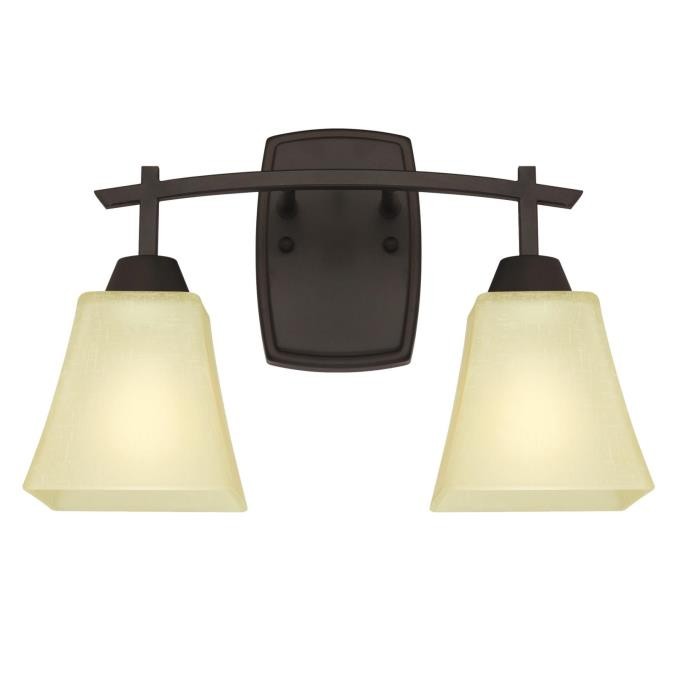 Westinghouse Midori 6307400 Bath Vanity Light 8 in. wide - Oil Rubbed Bronze