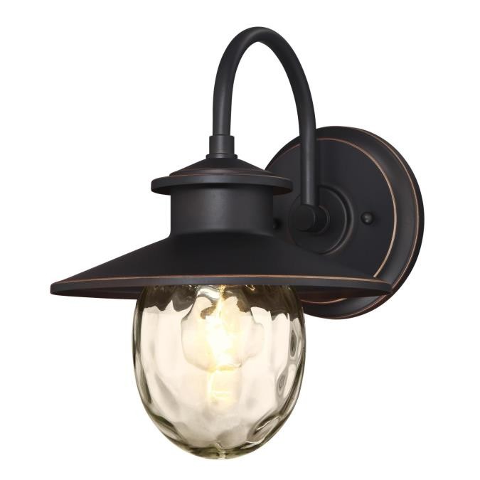 Westinghouse Lighting 6313100  Delmont Outdoor Oil Rubbed Bronze With Highlights