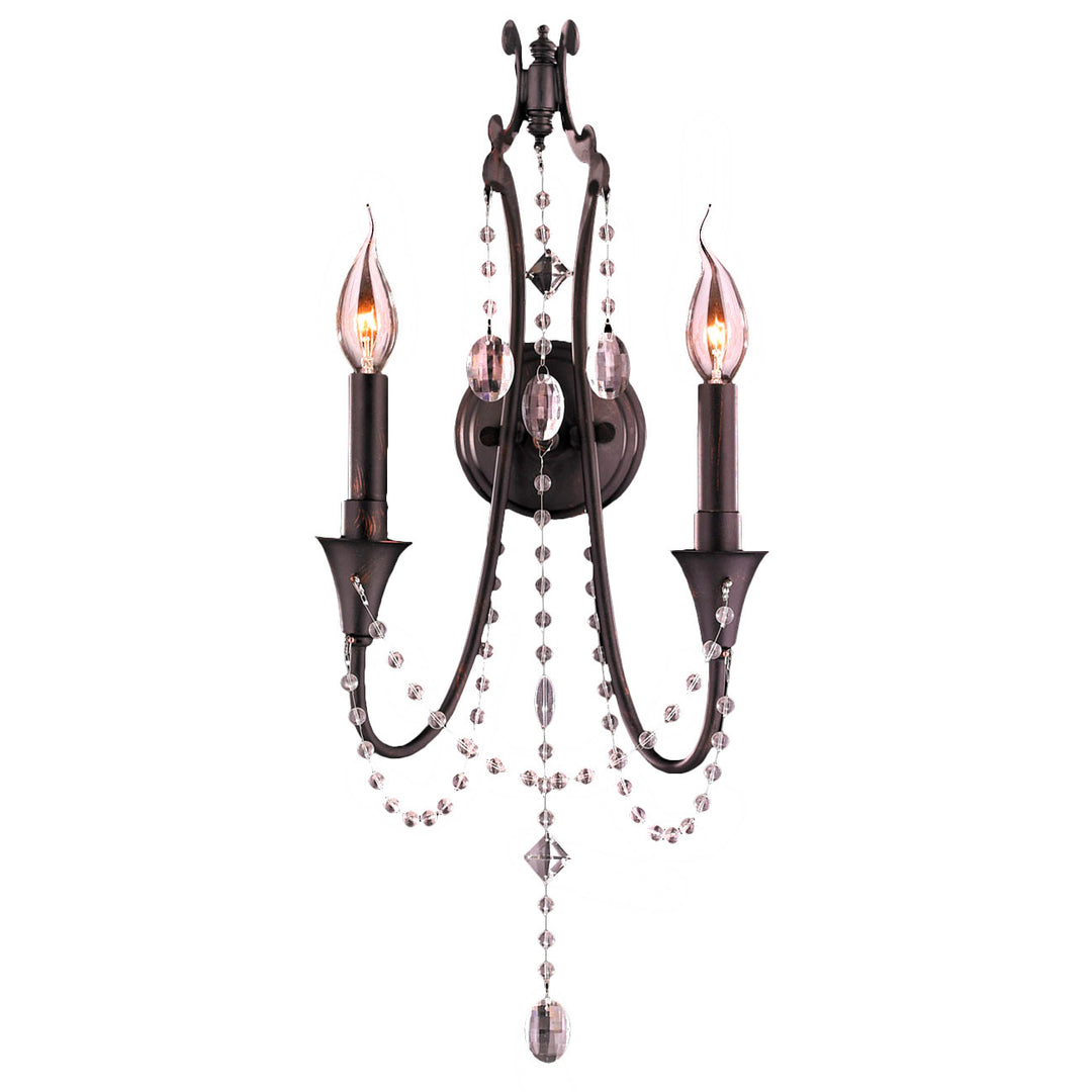 Worldwide Enfield W23364F11-CL Wall Light - Flemish Brass