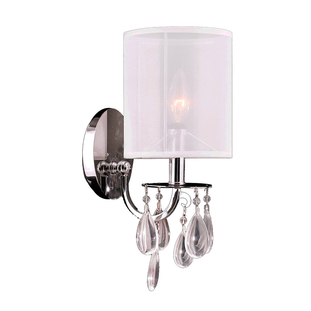 Worldwide Gatsby W23366C6 Wall Light - Polished Chrome