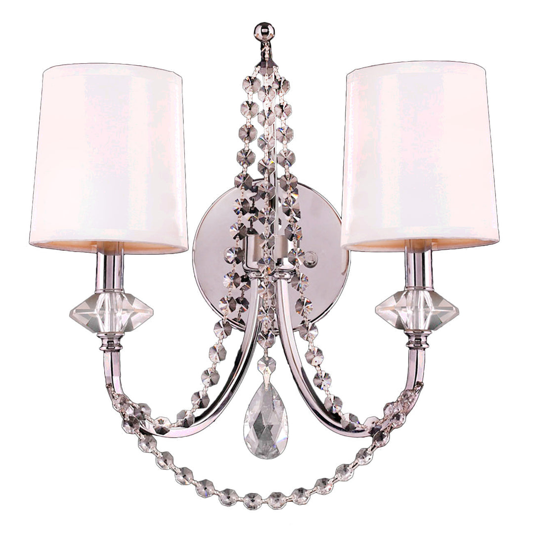 Worldwide Gatsby W23956C14-CL Wall Light - Polished Chrome
