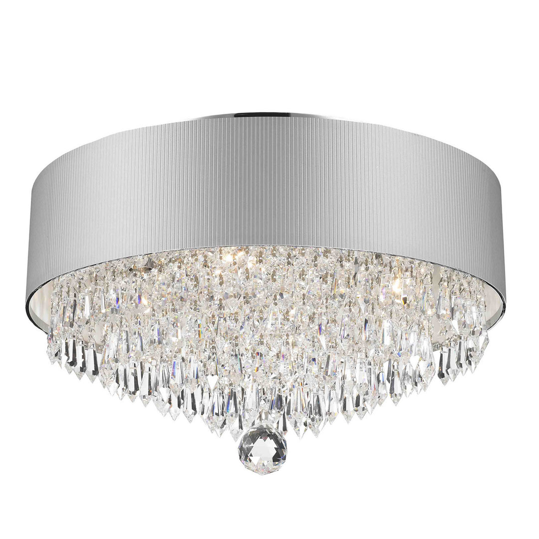 Worldwide Gatsby W33137C16-SV Ceiling Light - Polished Chrome
