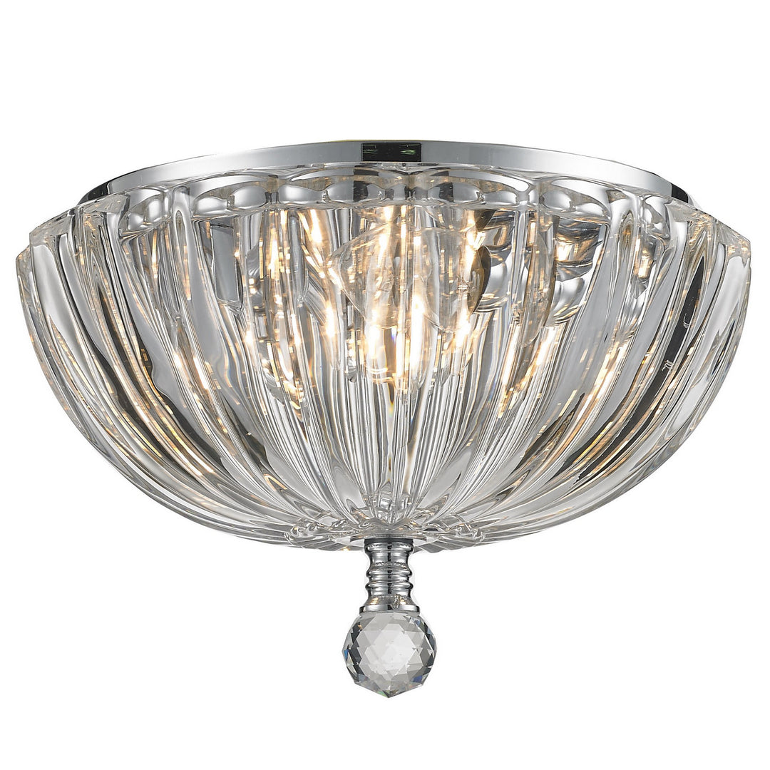 Worldwide Mansfield W33141C10-CL Ceiling Light - Polished Chrome