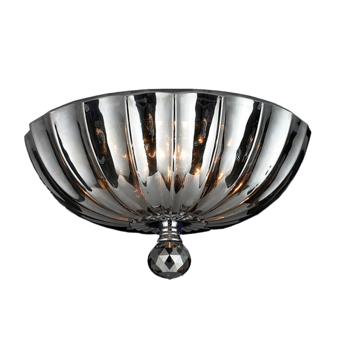 Worldwide Mansfield W33141C12-SM Ceiling Light - Polished Chrome